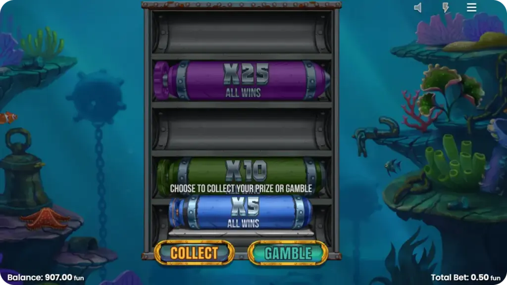 Gamble Feature Razor Returns slot